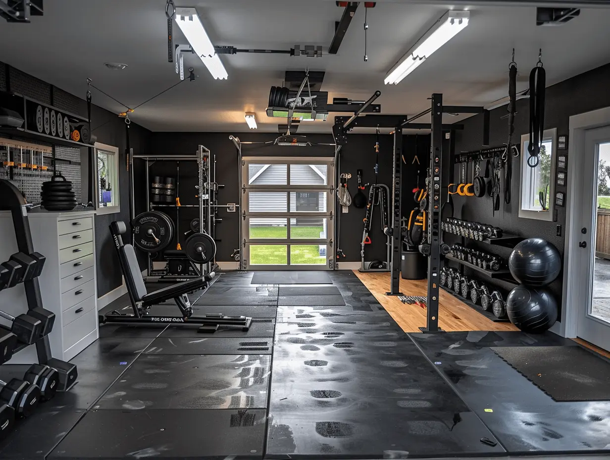Convert Your Garage Into a Home Gym