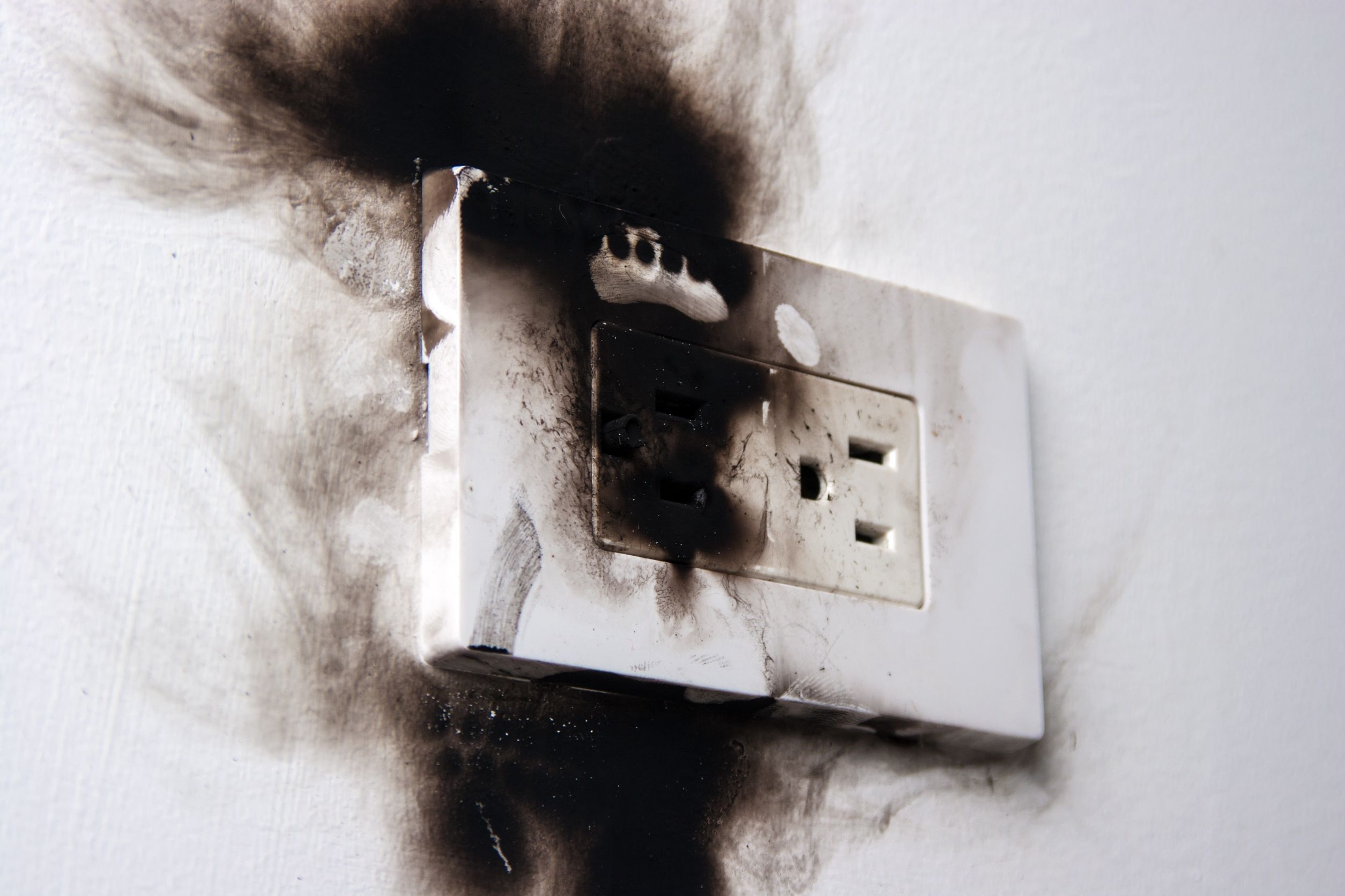 Outlet Sparks When You Plug Something In?
