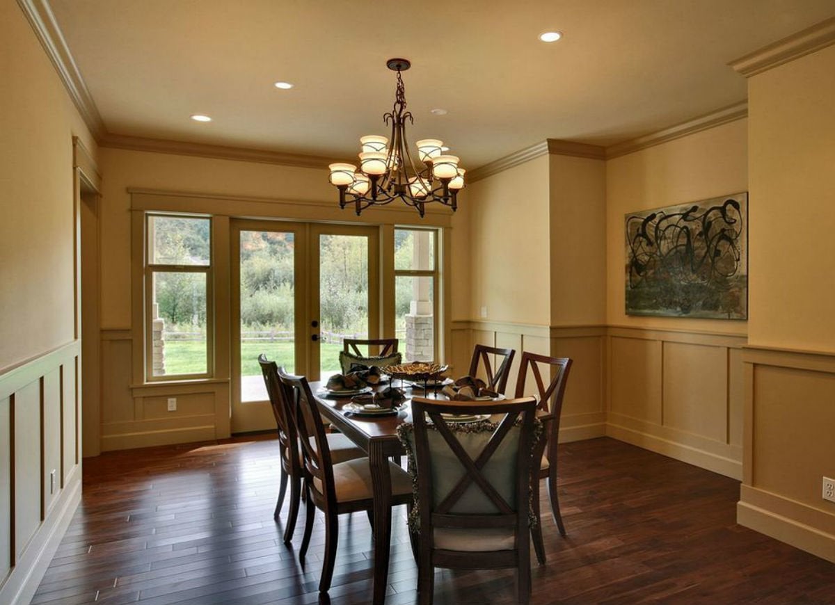 Install Board and Batten Wainscoting in Your Dining Room