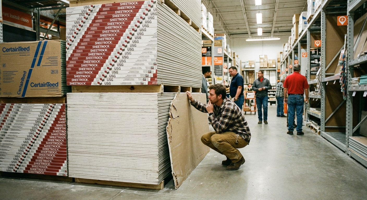 Drywall Types and Thicknesses: What to Buy