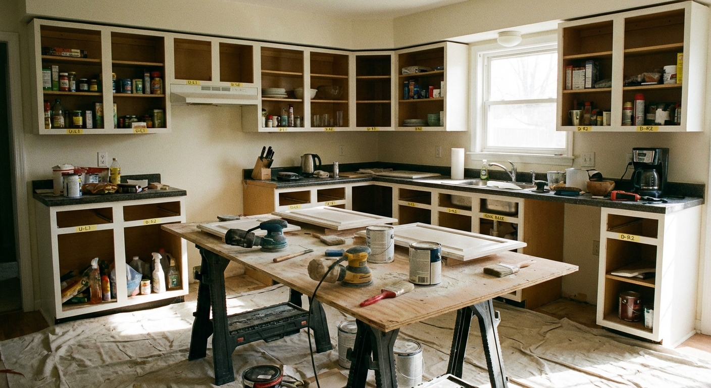 How to Paint Kitchen Cabinets Like a Pro