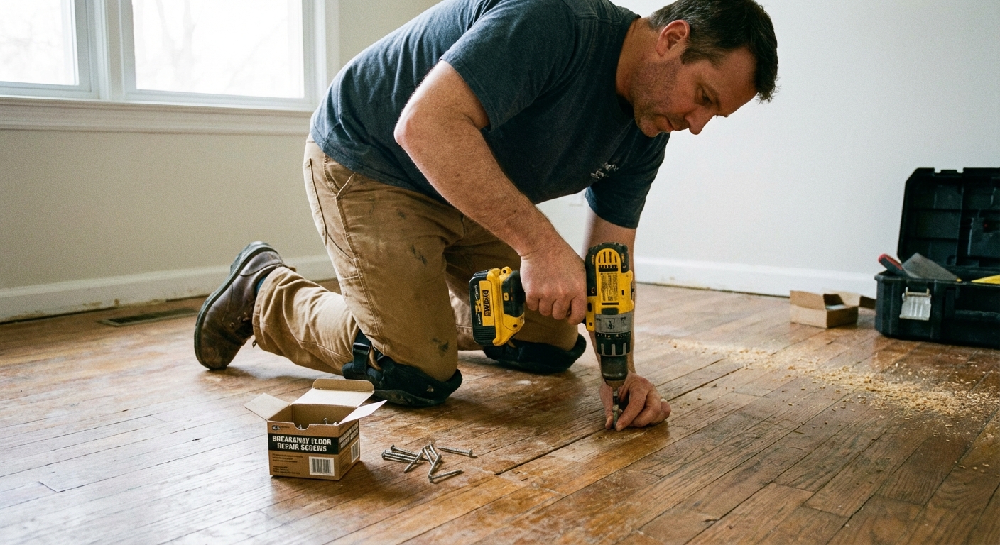 How to Fix Squeaky Hardwood Floors