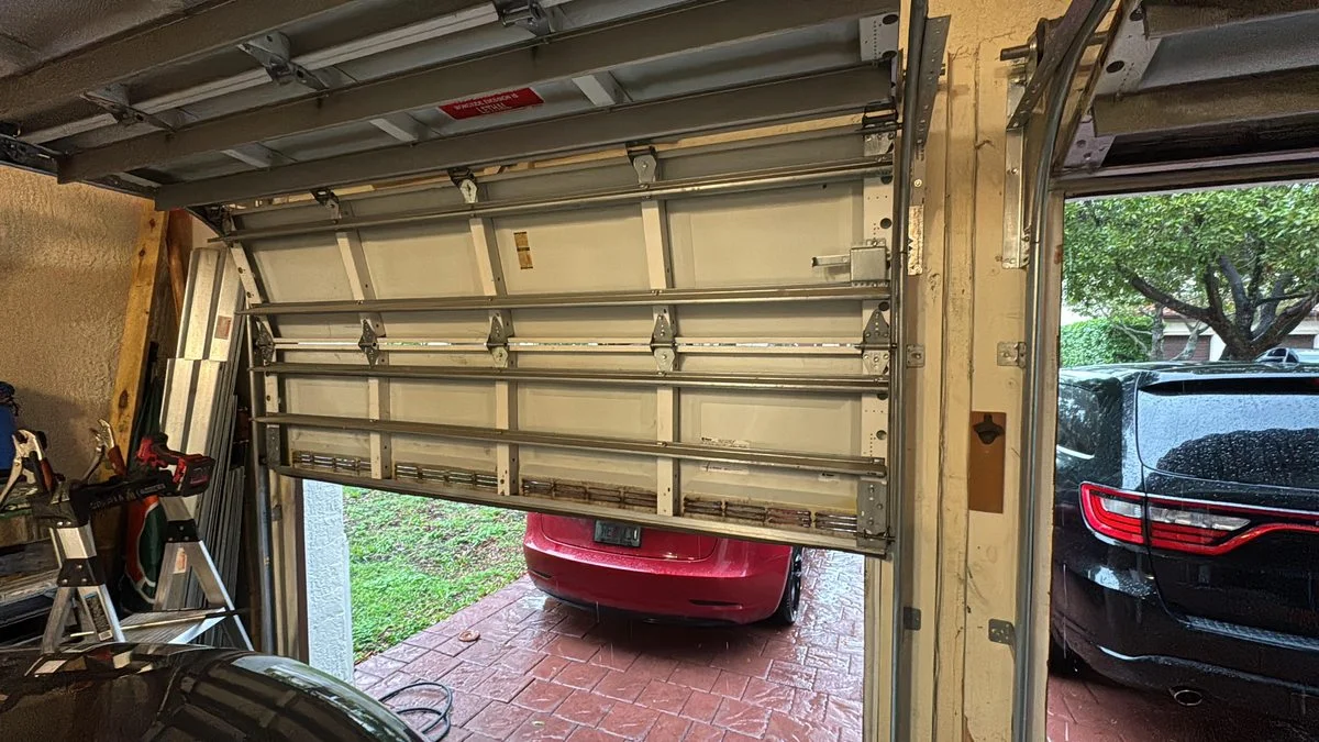 Garage Door Off the Track? Safe First Steps